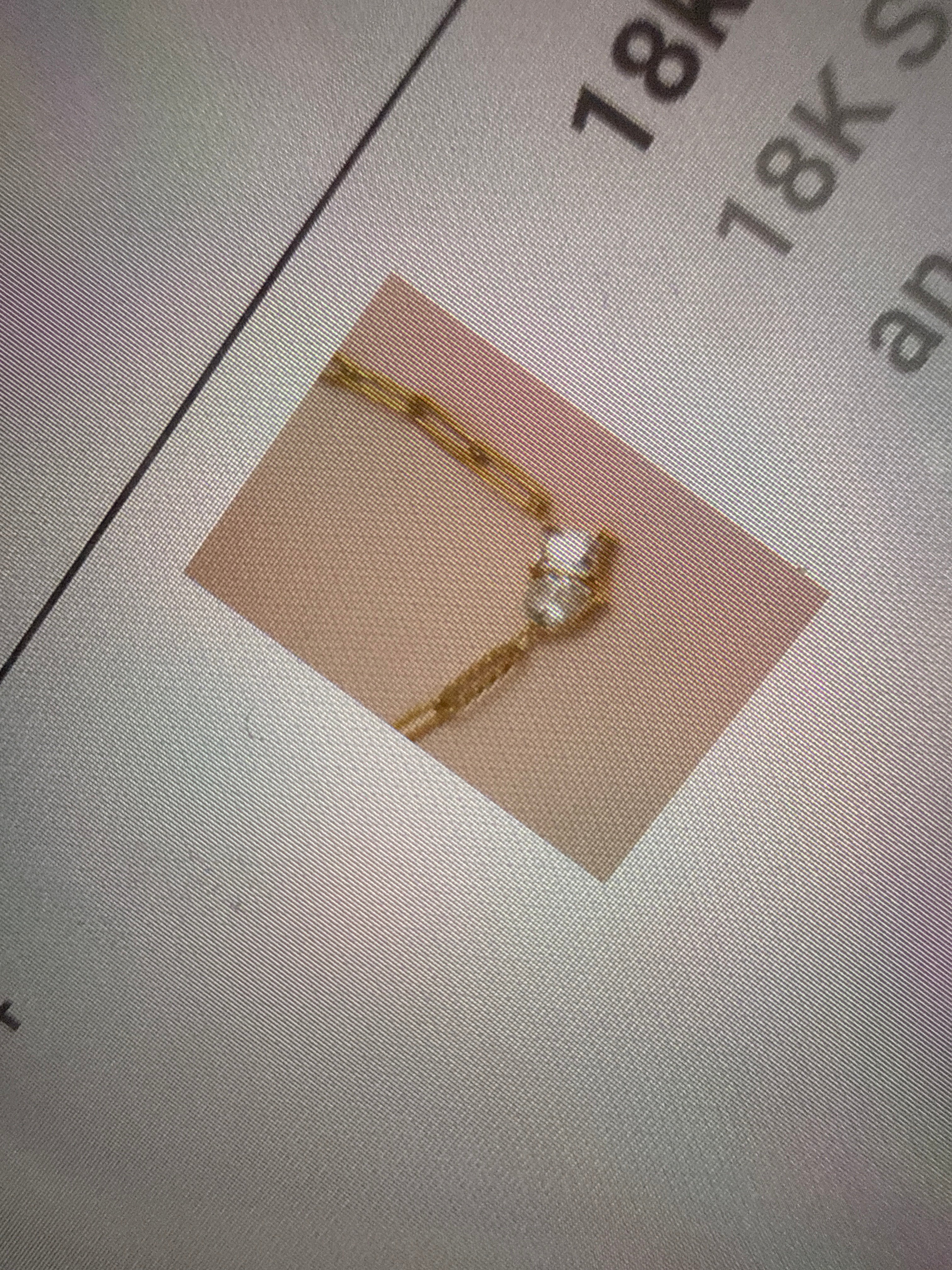 Double Sparkle Rhinestone Link Necklace