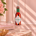 Red Hot Sauce Bottle Glass Christmas Ornament – 5 Inch