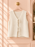 Knot Your Basic Sweater Vest