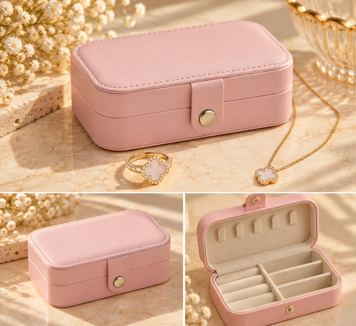 The Getaway Travel Jewelry Case