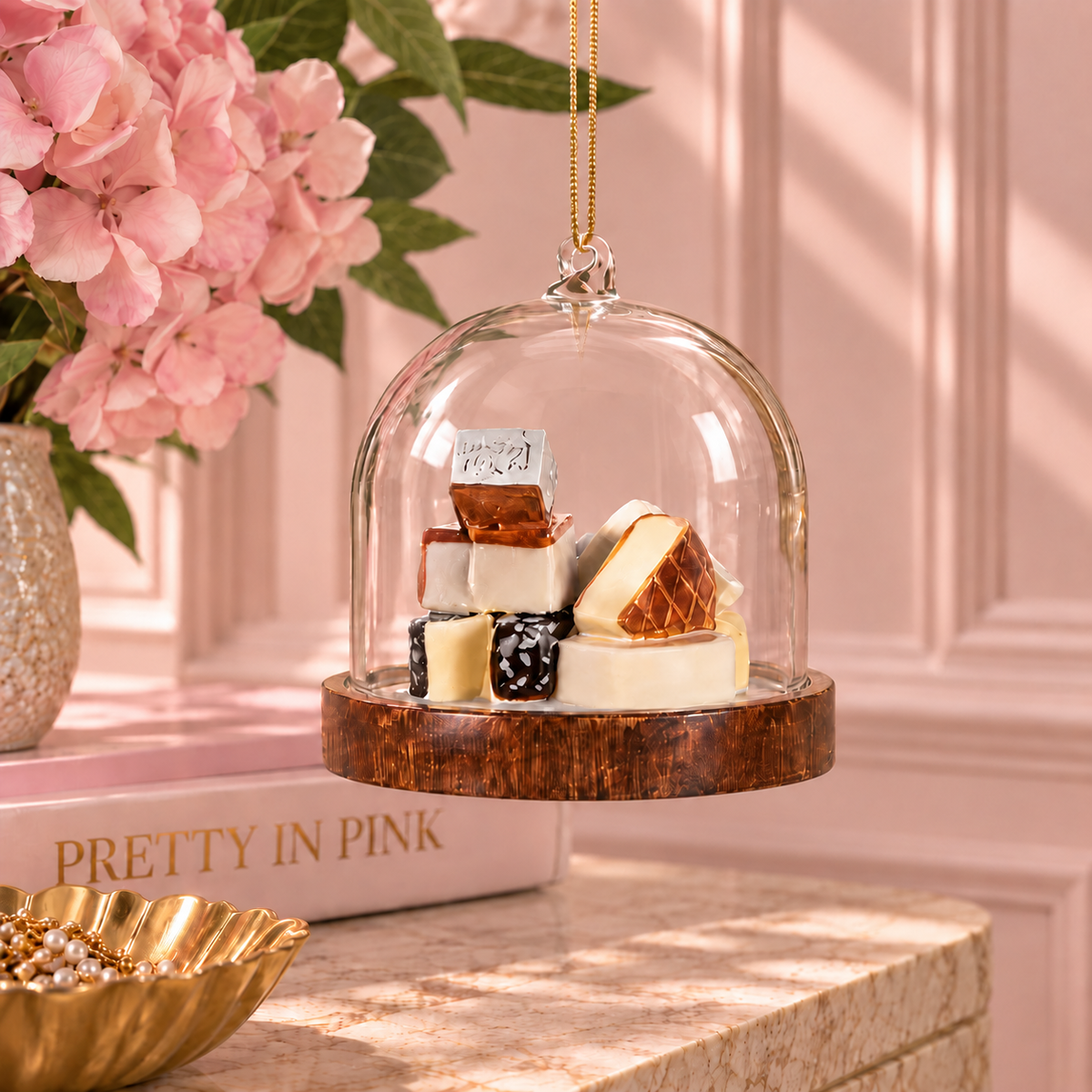 Brie Merry Cheese Board Ornament