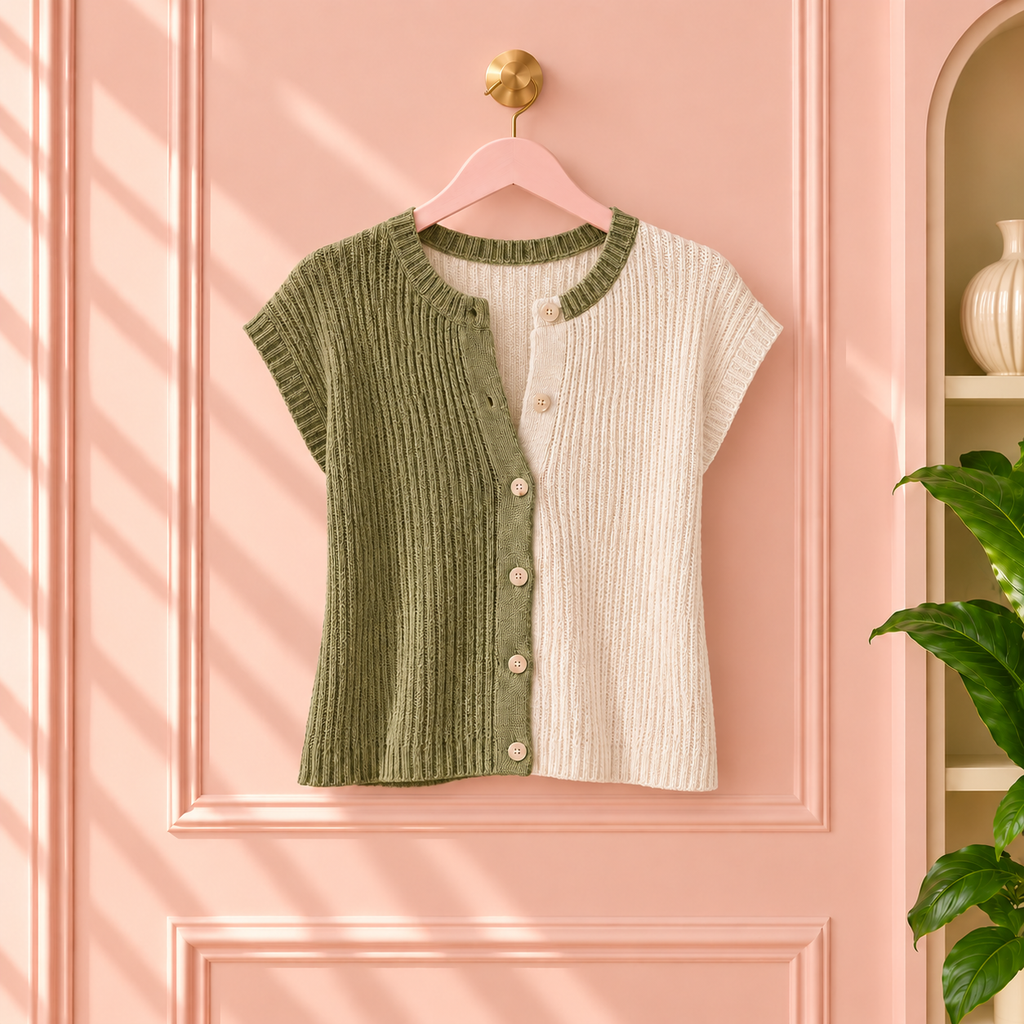 Perfect Match Colorblock Knit Top