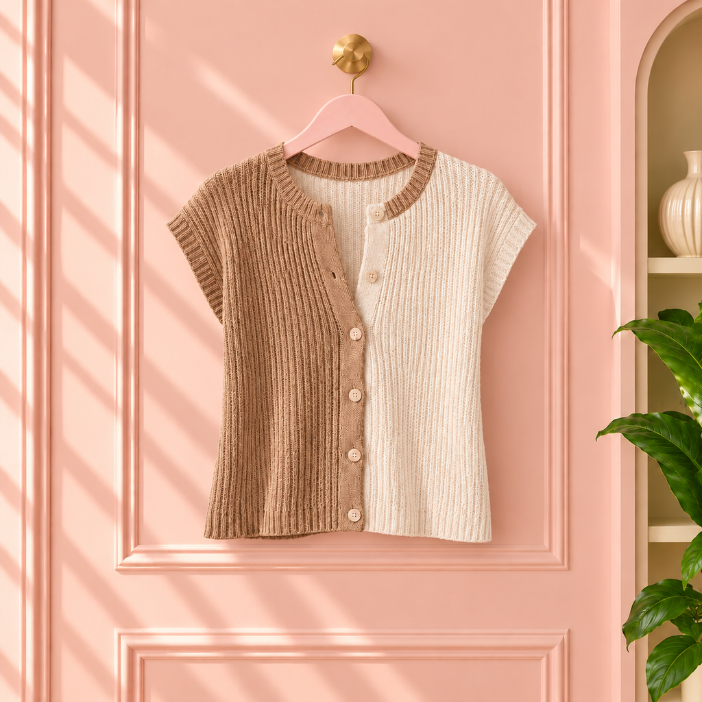Perfect Match Colorblock Knit Top