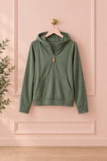 BIRDIE Summer Quarter-Zip Pullover – Olive