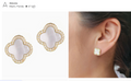 Lucky in Love Clover Studs