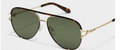 QUAY High Key Twist Sunglasses – Dark Tort