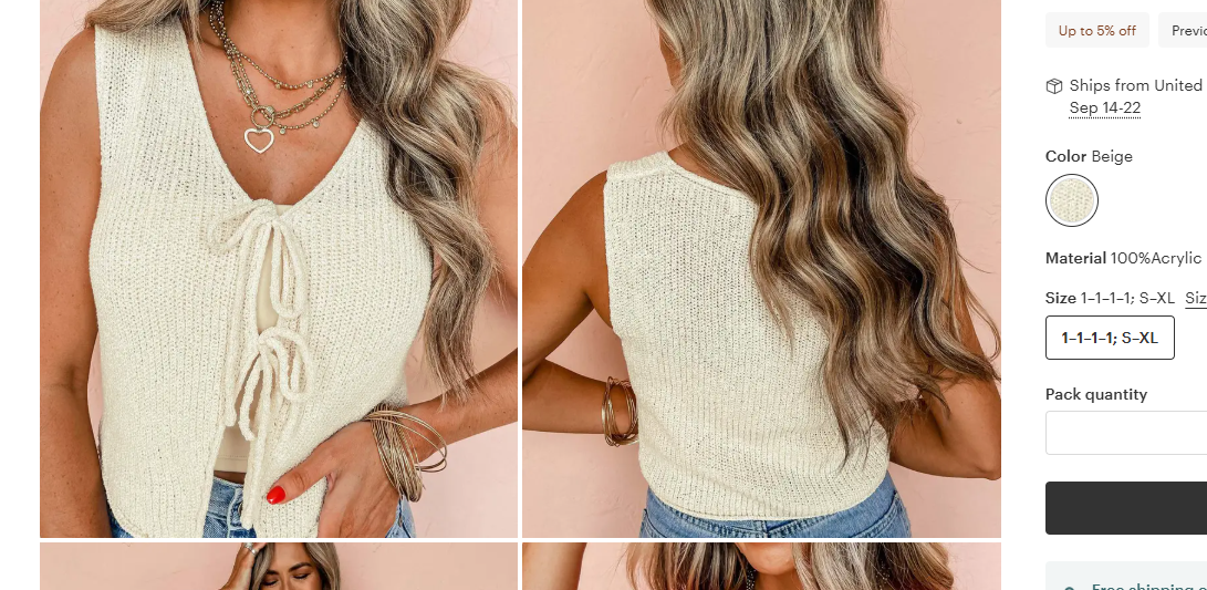 Knot Your Basic Sweater Vest
