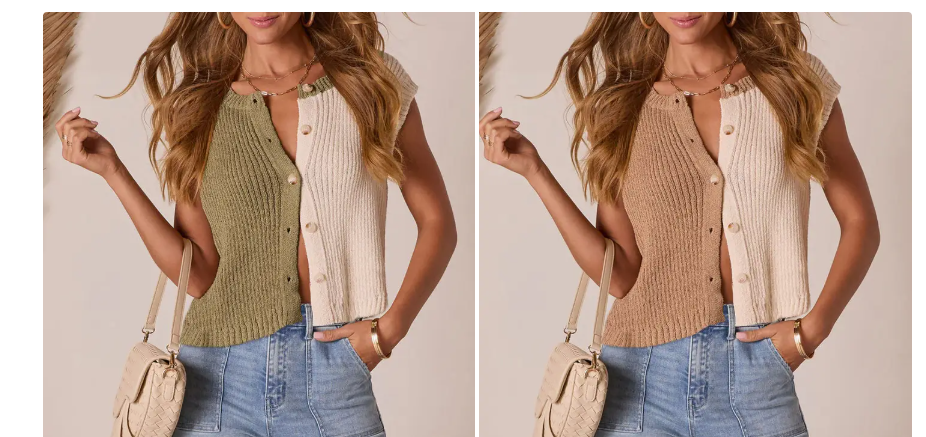 Perfect Match Colorblock Knit Top