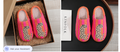 Pink Striped Leopard Plush Slippers